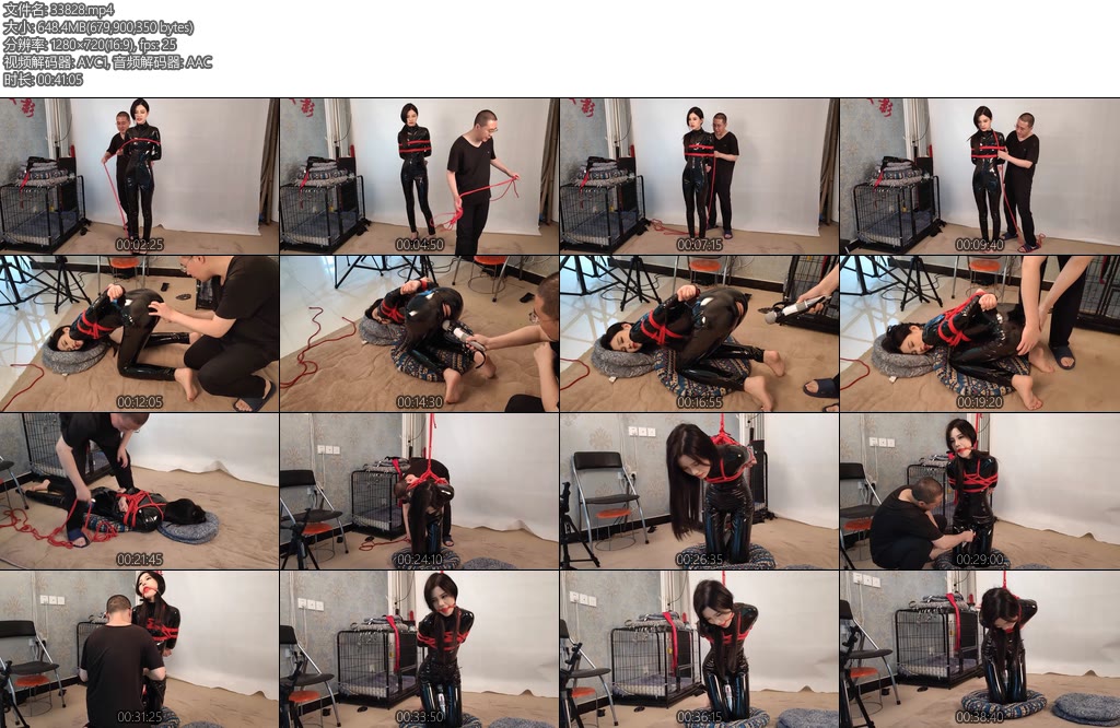 [随心原创] 江奈搜查官跪地吊-丝依依