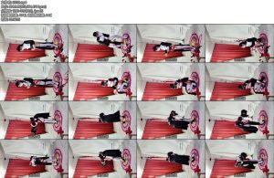 [坎喵原创] 绝望的自缚修女高跟鞋日式后手强制弯腰吊缚罚站放置-丝依依