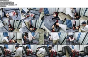 [HUI原创] 潼潼黑丝真空白丝高难痛苦姿势开腿固定放置ZDB炮机强制GC-丝依依