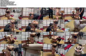 [缚予原创] 线下真实调教之微胖妹子木古强制半弯腰耐力考验体罚强制弯腰捆绑股绳拉扯耳光SP打屁屁站到最后脚都发抖了不过本来就是微胖妹子这下就当给你减减肥了美观上也不如其他妹子就低价出售喽-丝依依