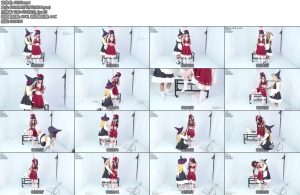 [莉雅原创] 玩弄无节操巫女cosplay绳缚百合棒子蛋蛋强膏蒙眼东方project-丝依依