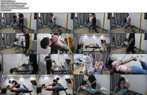 [绳之韵] 长腿女孩唐婉试镜（1-2合并版）白袜长腿小蛮腰，极限半吊驷马，口水收集-丝依依