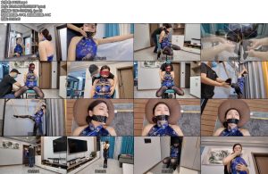 [李大侠] 绑架之佳佳蓝旗袍-丝依依