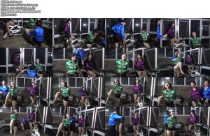 [胜景影视] 动感单车上捆绑，这项运动值得推广-丝依依