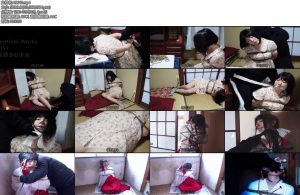 [亚洲绳艺] 動画狐憑きの少女-丝依依