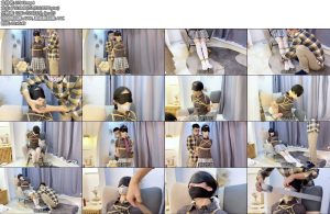 [默示录] 国庆节特辑用心制作小泪的严实堵嘴实验JK制服下丝袜堵嘴胶带封嘴丝巾勒嘴绷带缠嘴小泪的嘴巴被严严实实的封住只能呜呜呜-丝依依