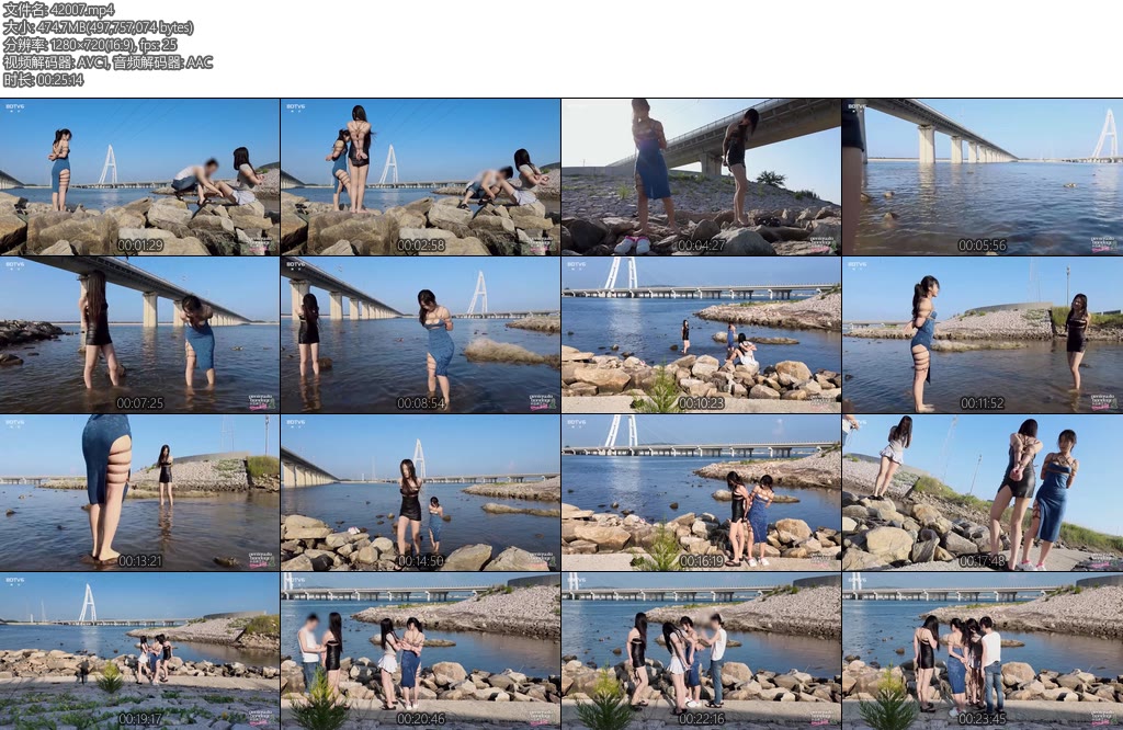 [半岛束艺] 缇娜佟司佟镜绳艺泼水节-丝依依