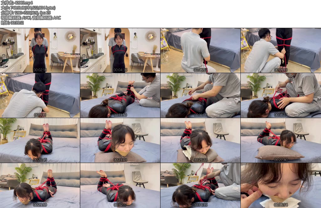 [默示录] 缚艺录小星封嘴驷马口球口水直流-丝依依