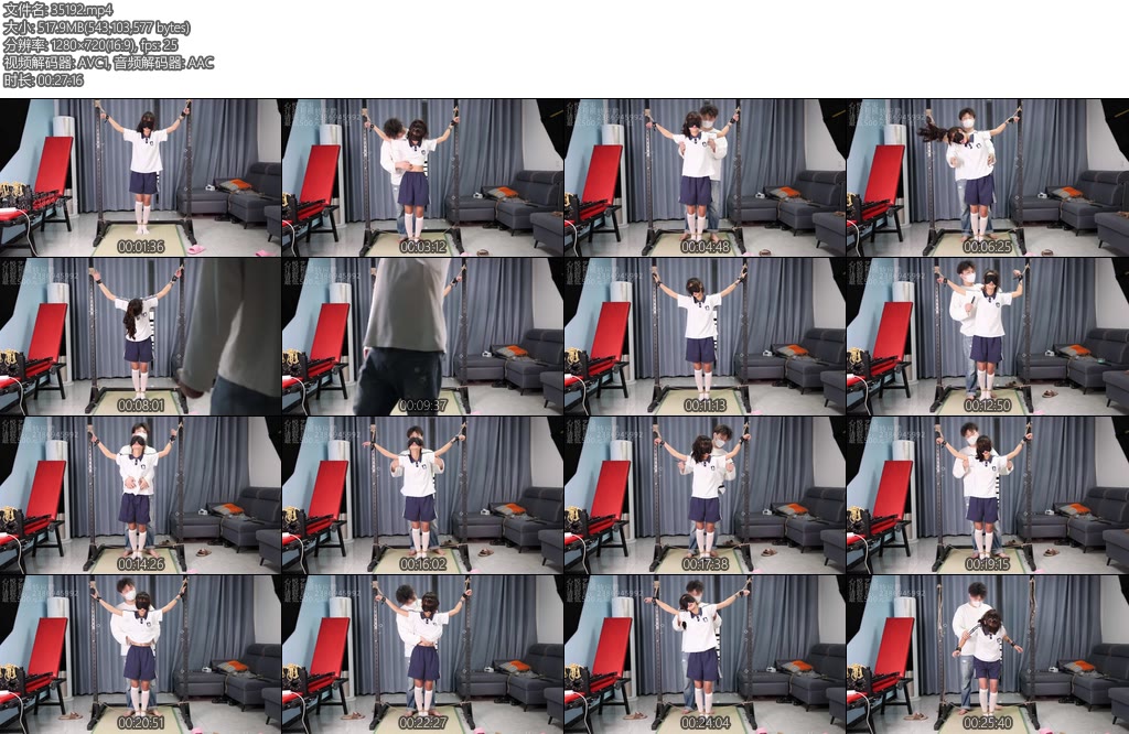 [心悦艺束] 欢欢回归作突然回来拍摄有点猝不及防这次把两手都吊起来可以轻松挠到腋窝她的腋窝超级怕痒哈哈-丝依依