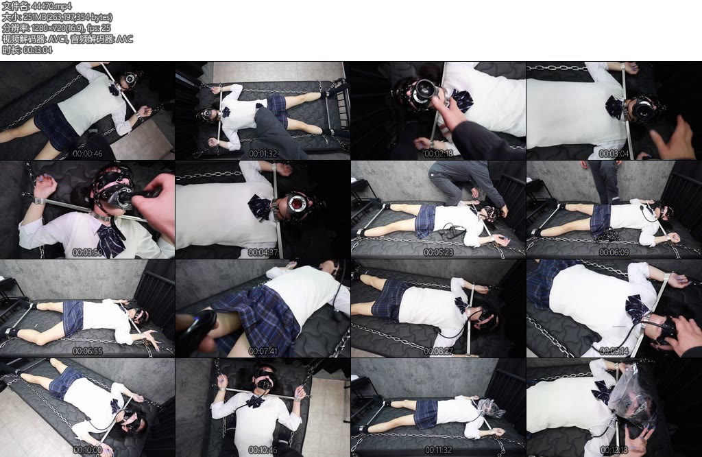 [D-Lemon] 制服ベット拘束固定completeplan-丝依依