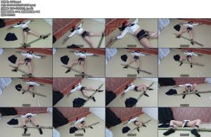 [亚洲绳艺] 制服とブルマ体操着上着を忘れた罰-丝依依