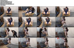 [随心原创] 陈晓雪AI的幻想受难的蓝侦探与魔法女战士三枚蛋蛋足底椅子与吊绑放置-丝依依