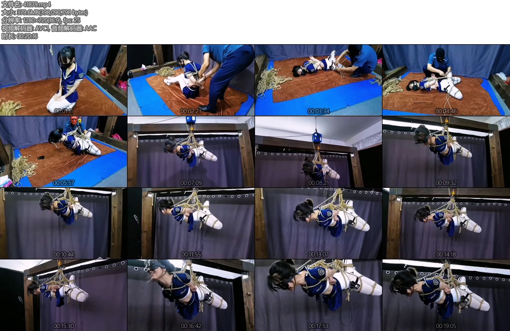 [飞天原创] 把柔仙儿驷马绑好吊到房顶上放置还要远程电击G塞折磨吊缚电击在加上恐高症难受的无法描述-丝依依