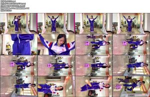 [xiao素素] 素素学生服被大字捆绑，双脚离地-丝依依