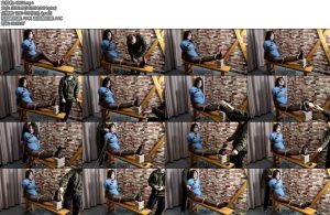 [随心原创] 李然老虎凳拷问虐脚疯狂挠痒-丝依依