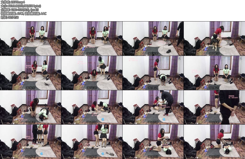 [子矜原创] 妍如菲菲镣铐视频网调实录-丝依依