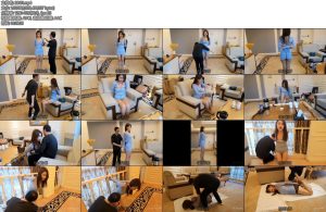 [随心原创] 云熙蓝短裙 五花与直臂紧缚-丝依依