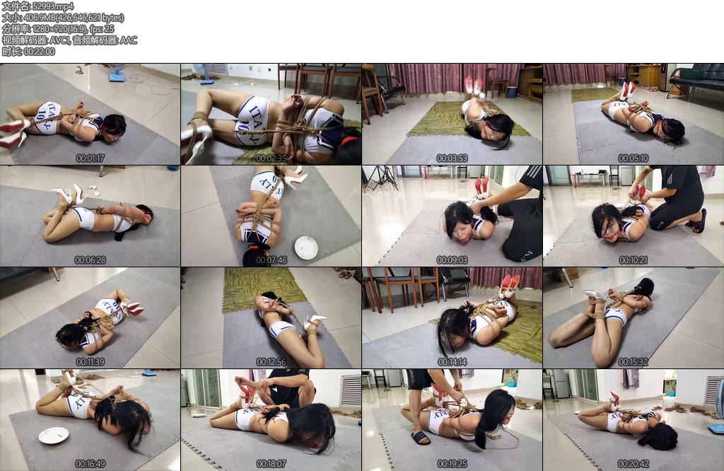 [精致原创] 小蛇被投资诈骗的人欺骗被迫参加爬行游戏的少女下编-丝依依