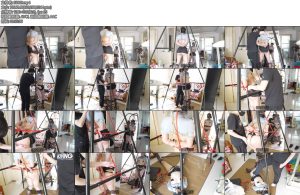 [缚予原创] 线下真实调教之新妹子小晴高跟鞋分腿杆初调教高跟鞋并膝分腿杆口球口水直流SP耳光踩踏抚摸羞辱新妹子小晴本身是个SW身为女王的她这次却被主人踩在脚下调教呢-丝依依