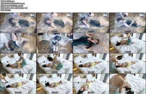 [喵酱原创] 周末福利王炸组合喵姐真空袋喵妹的双层敷贴-丝依依