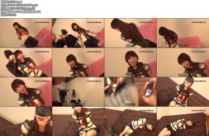 [亚洲绳艺] 清纯的学生妹制服女女扩口调教强制大量流口水-丝依依