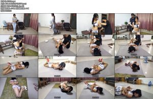 [精致原创] 小蛇被投资诈骗的人欺骗被迫参加爬行游戏的少女上编-丝依依