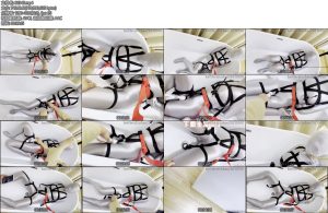 [Lebao] 恋物癖大小姐调教实录（2）无内真空银色紧身衣大小姐被绑架束缚强制无法呼吸失神三次gc挣扎呻吟失禁喷出浸湿无法呼吸-丝依依