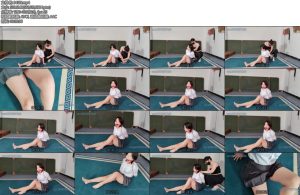 [山鬼原创] 19岁女大学生的心路历程从最开始接触绳艺到现在的享受其中带着口球流出羞涩的口水-丝依依