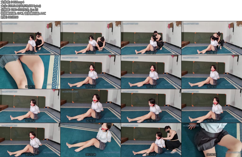 [山鬼原创] 19岁女大学生的心路历程从最开始接触绳艺到现在的享受其中带着口球流出羞涩的口水-丝依依