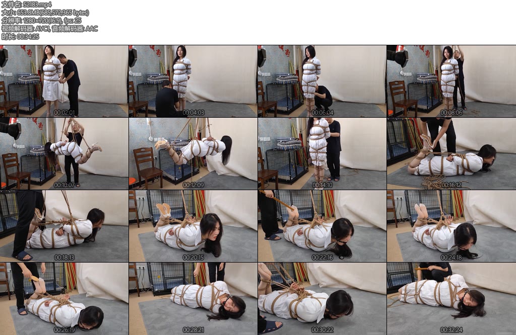 [束缘阁] 李然吊绑女医生驷马挠痒-丝依依