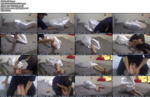 [新月原创] 玉箫定拍丝绸全包裸足TK白里透红的脚丫子被专门欺负感觉非常带感-丝依依