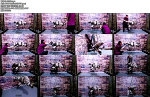 [飞天原创] 不听话的下场抓住直接吊起来强制y具口球堵嘴蒙眼强棒刺激30公分长的拉珠直接全入3公斤液体-丝依依