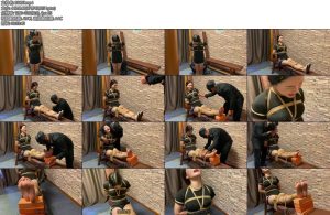 [龙飞原创] 妹妹体验老虎凳-丝依依