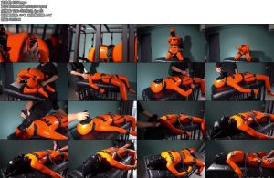 [闪闪原创] 乳胶囚犯少女沦为口器呼控墙糕的奴隶-丝依依