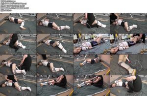 [绳之韵] 小呆日系运动少女风（第二集）白一带，日式胸缚、固定棒蛇缚放置-丝依依