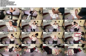 [麻绳原创] 台湾妹子18岁橙橙高中毕业生暑假打工原味袜堵嘴口球丝袜套头多层袜子手套白袜捆绑挣扎呻吟声-丝依依