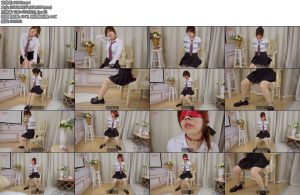 [红鲤鱼] 紧缚幻想（第四期）肉丝JK胶布蒙眼勒嘴-丝依依