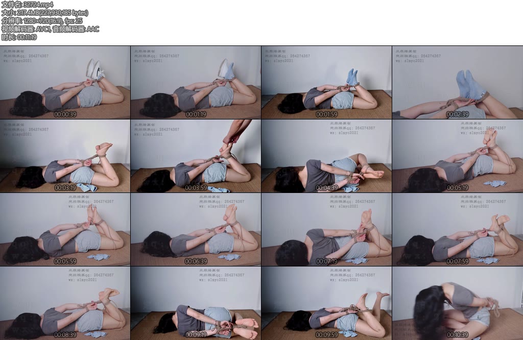 [史莱姆原创] 邻家女孩k初尝捆绑-丝依依