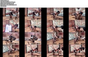 [缚心室] 黑丝小女仆挑战紧缚半吊啵啵贝后手直臂金鸡独立秒C神器失控模式下不停GC强烈刺激下不停挣扎-丝依依