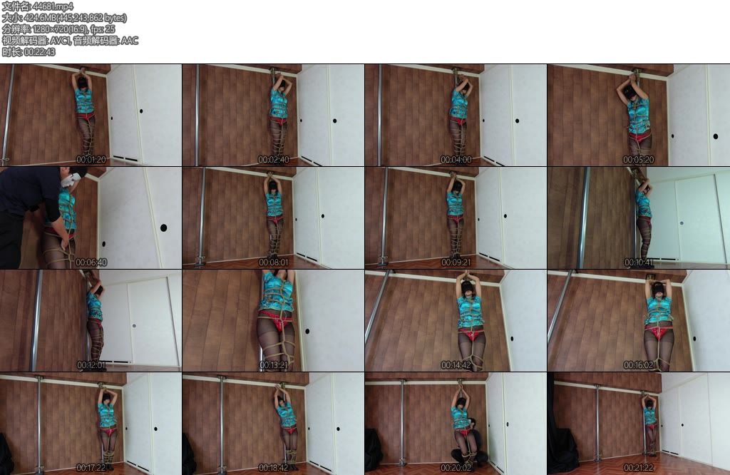 [亚洲绳艺] 縛られ女子募集中女子大生 縄会サークル-丝依依