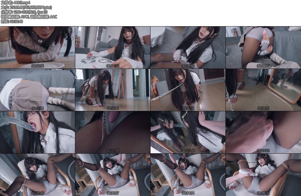 [丝米原创] 沦为狗奴的小叶3清晨男娘小叶熟练的爬出笼子装戴好自己锁好手铐脚铐用玩具开始享受起来眼看主人下班回家赶紧爬到门前迎接比起来自己玩小狗狗更喜欢主人的调教-丝依依