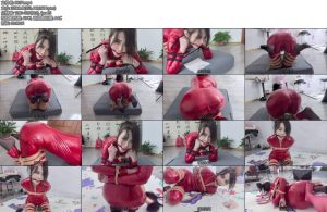 [栖月原创] 高冷御姐皮衣续作绝望无助的女搜查官2口球K9凌辱丝袜践踏-丝依依