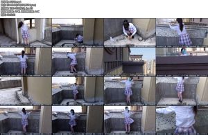 [新月原创] 佳怡白丝JK少女铐住手脚在天台吹风远处还有人在楼顶做事不知道看到没有-丝依依