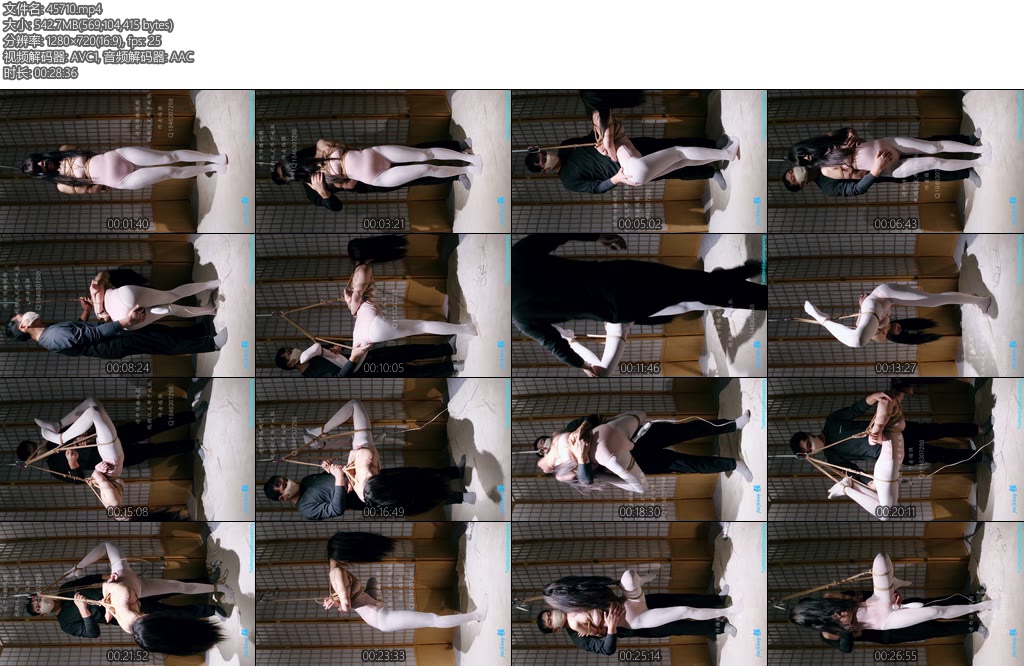 [小羽原创] 倔强 小冬体操服吊缚-丝依依