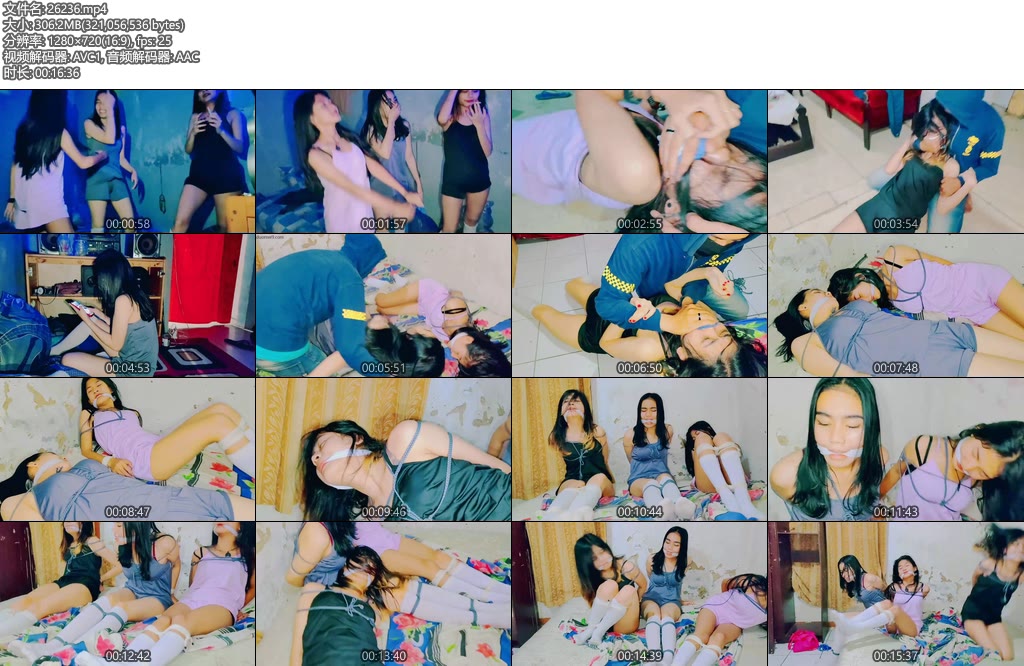 [亚洲绳艺] 绑架系列3兄弟毕业派对噩梦他们正在举办一场庆祝毕业的派对但一位不速之客闯入了房子他们会发生什么-丝依依