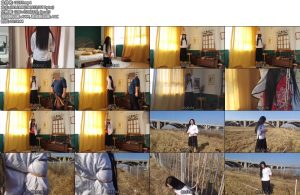 [夜未央] 户外公园 手铐脚镣五花大绑逛公园 五四学生装 红肚兜-丝依依