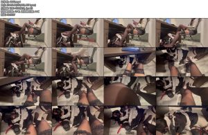 [亚洲绳艺] 办公室k9放置黑丝踩踏玩弄-丝依依