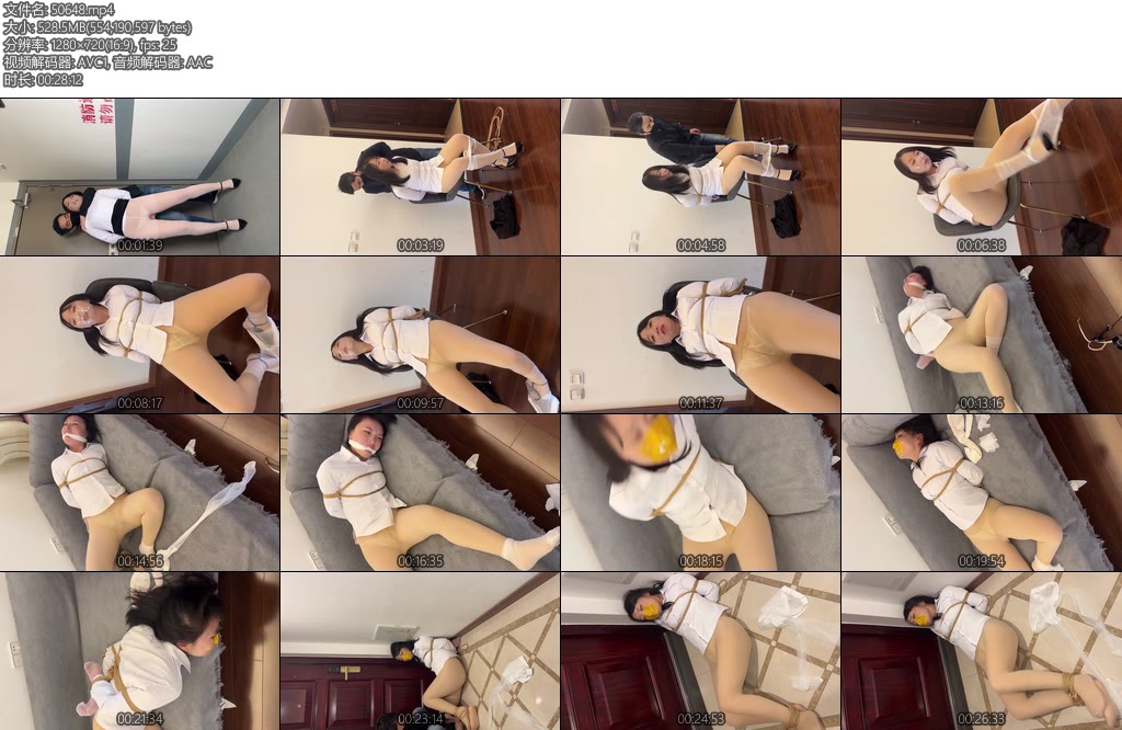 [麦子原创] 封嘴劫番外剧情更加直接各色胶带劫持-丝依依