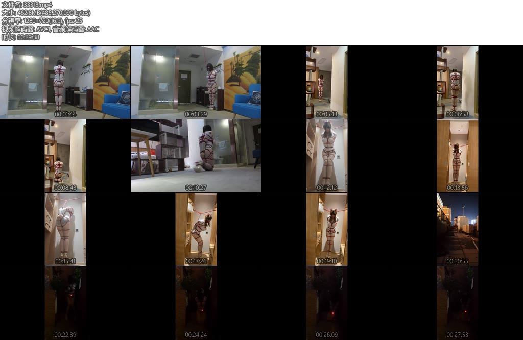 [CD伪娘] 小诡的自缚（87）衣帽间自缚加白丝外出-丝依依