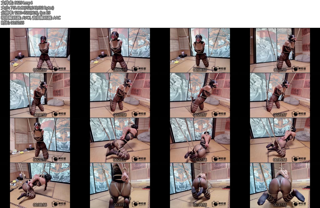 [缚心室] 黑丝大胸小美女超极致后手直臂紧缚多姿势下啵啵贝超长时长挑战秒C神器失控模式下疯狂扭动身体到最后无力挣扎-丝依依